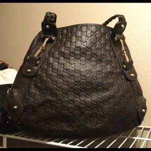 GUCCI PELHAM LEATHER BAG